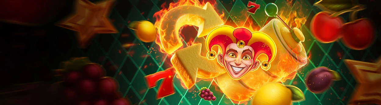 Joker in Flammen bei Lemon Casino